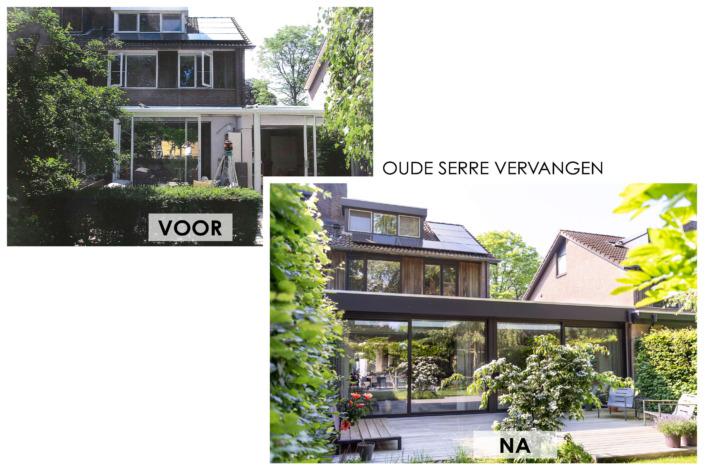 Oude serre vervangen door een nieuwe serre van Alruco Serrebouw