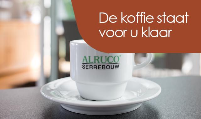 De koffie staat voor u klaar bij Alruco Serrebouw